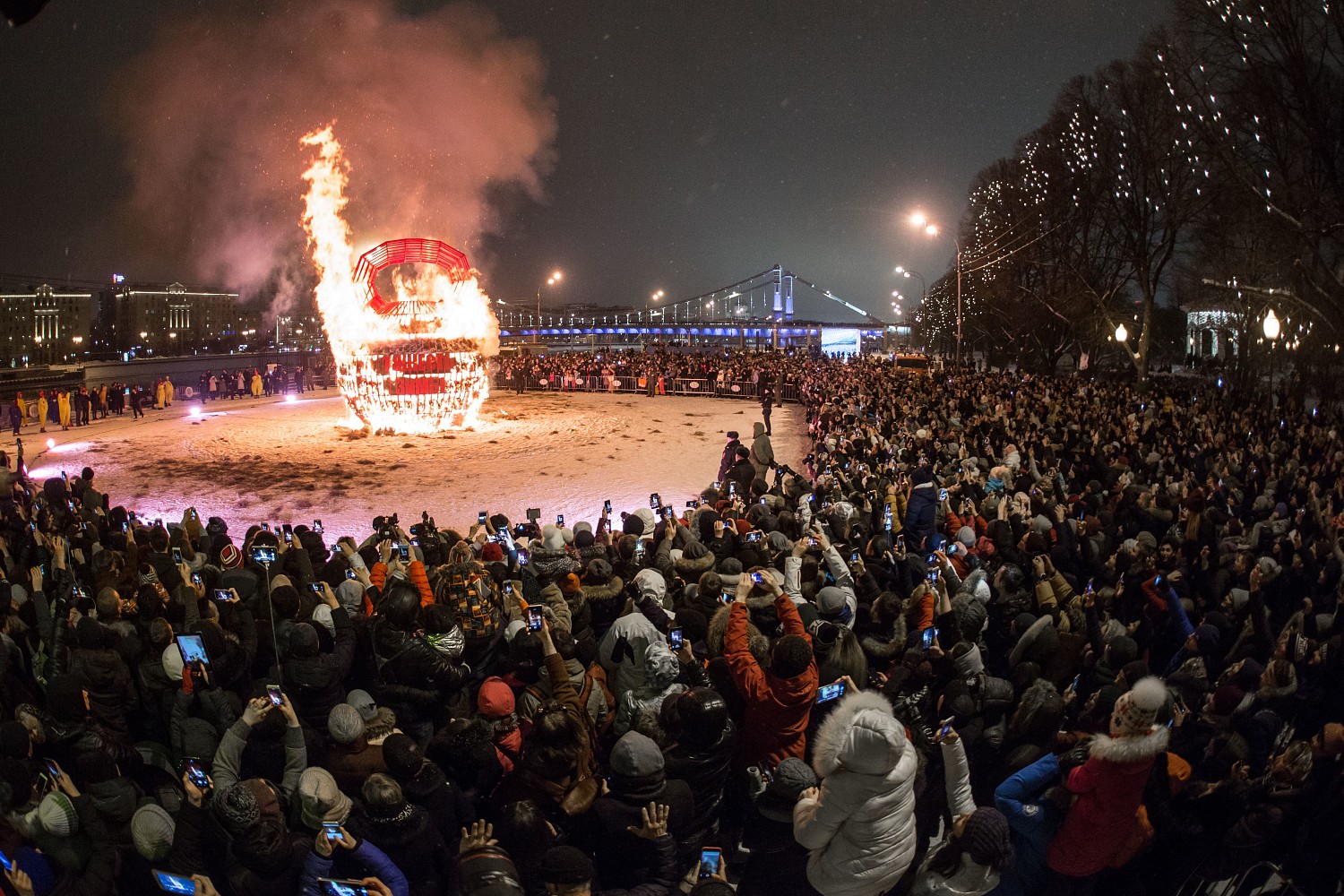 Парк горького масленица