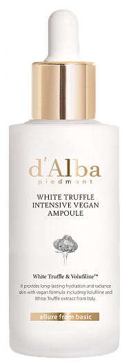 Питательная сыворотка с экстрактом белого трюфеля White Truffle Intensive Vegan Ampoule, dAlba.