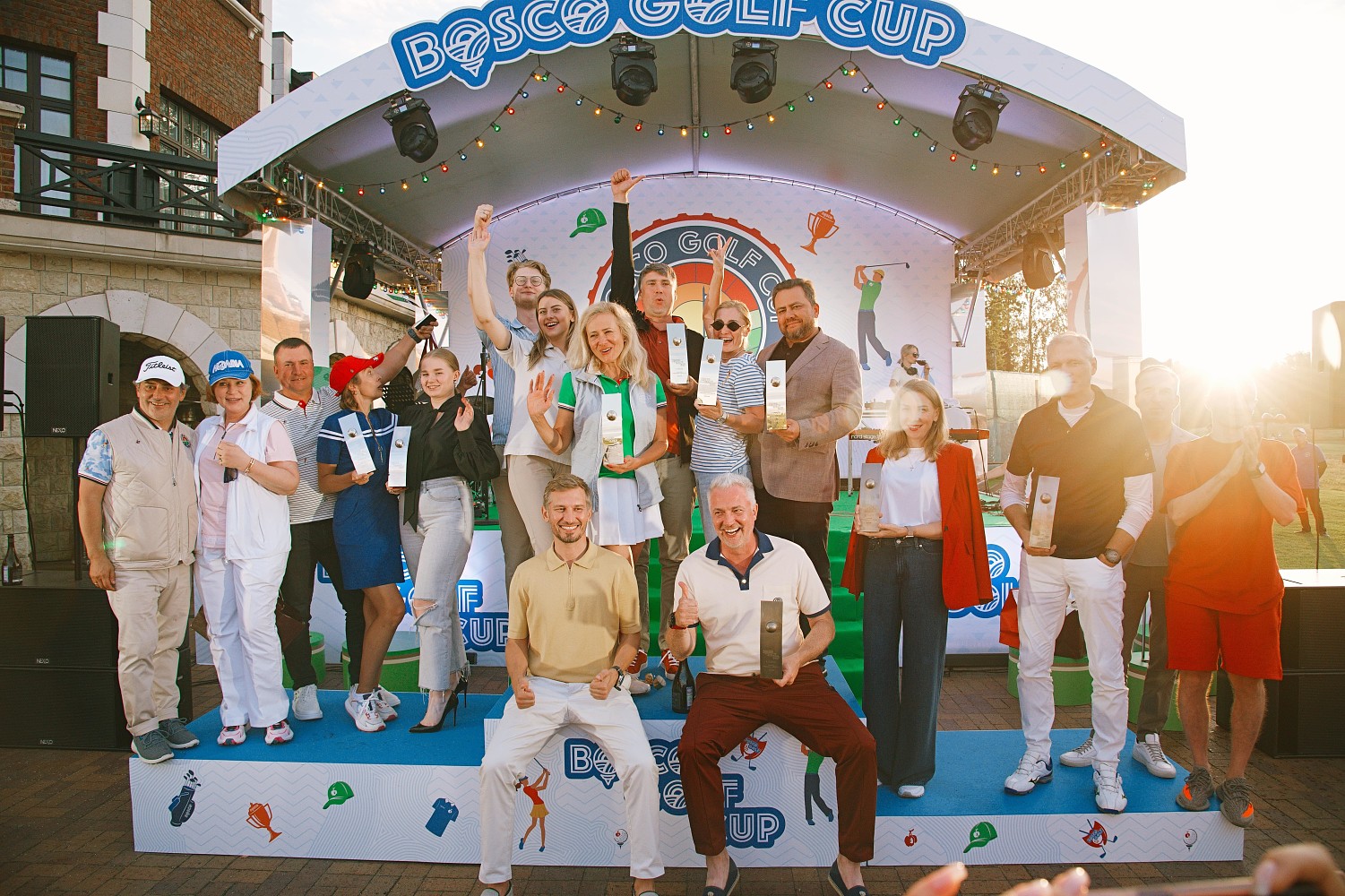 Алла Михеева, Светлана Журова, Елена Веснина и другие участники Bosco Golf  Cup | OK-magazine.ru