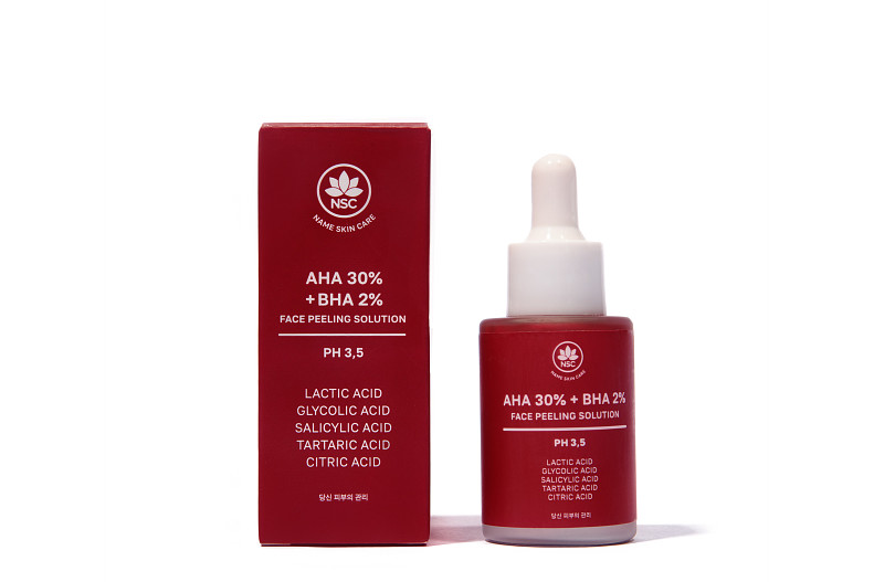 Пилинг для лица кислотный AHA 30% + BHA 2%, Name Skin Care