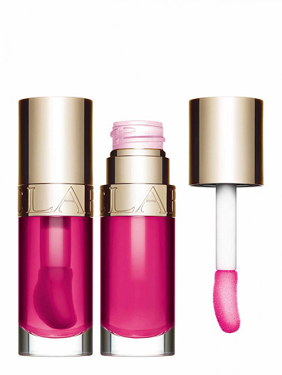 Clarins Масло-блеск для губ Lip Comfort Oil, 02 Raspberry