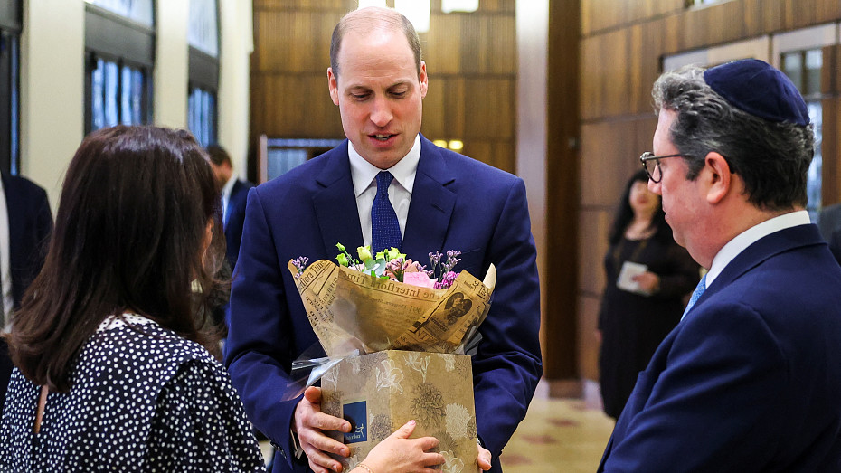Принц Уильям передал послание от Кейт Миддлтон, которая восстанавливается после операции