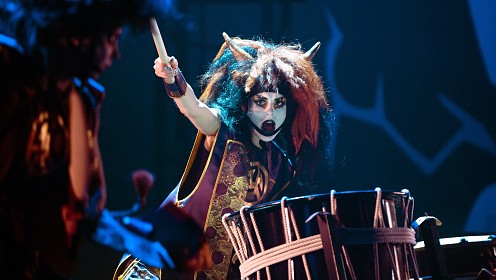Спектакль «Море синего леса. Японское барабанное шоу» состоится в театре им. Моссовета